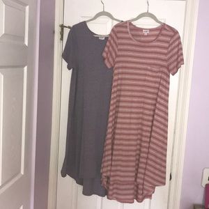 LuLaRoe Carly Medium x2